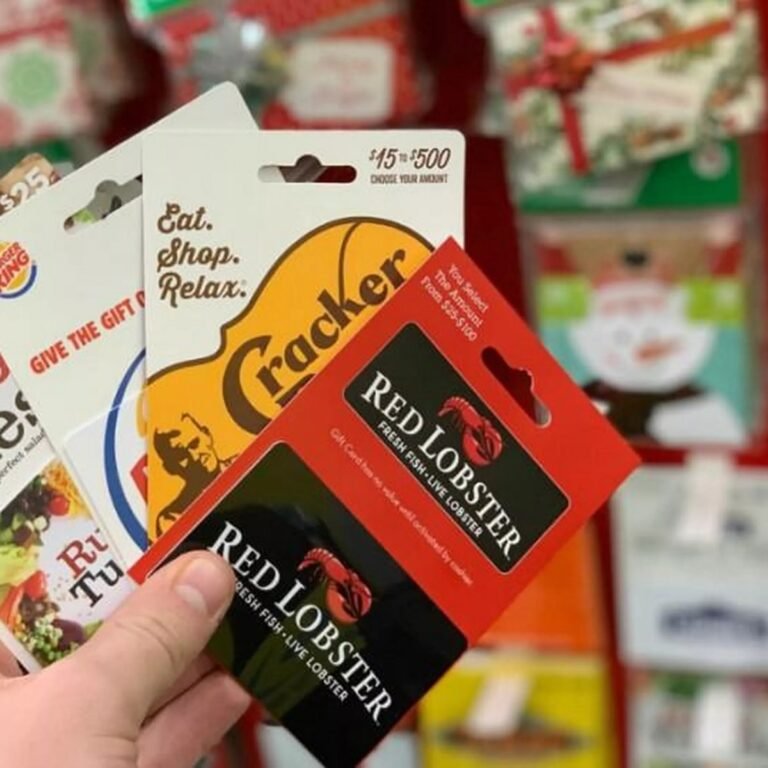 Can You Use Red Lobster Gift Card for Takeout?